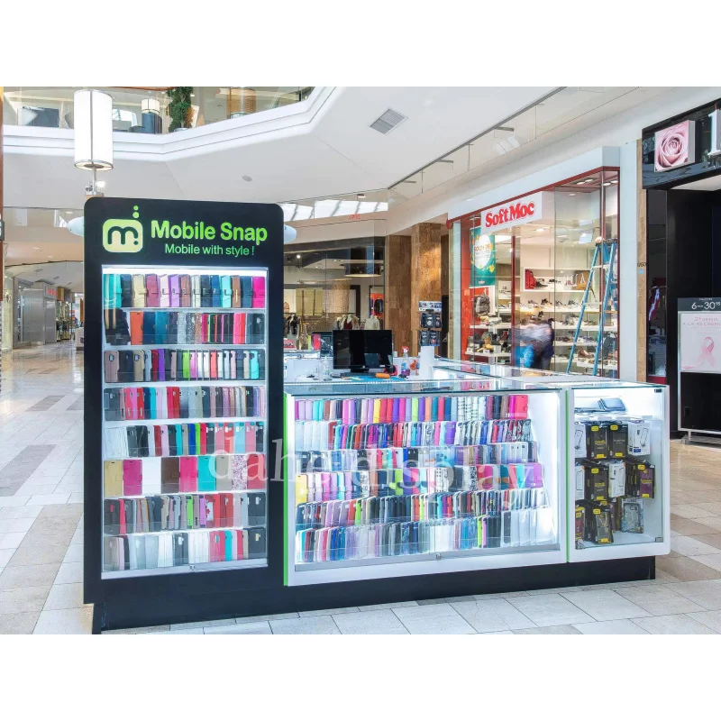 Custom Cell Phone Store Repair Counter Mobile Phone Case and Accessories Showcase Modern Shopping Mall Phone Kiosk Custom Cell Phone Store Repair Counter Mobile Phone Case and Accessories Showcase Modern Shopping Mall Phone Kiosk