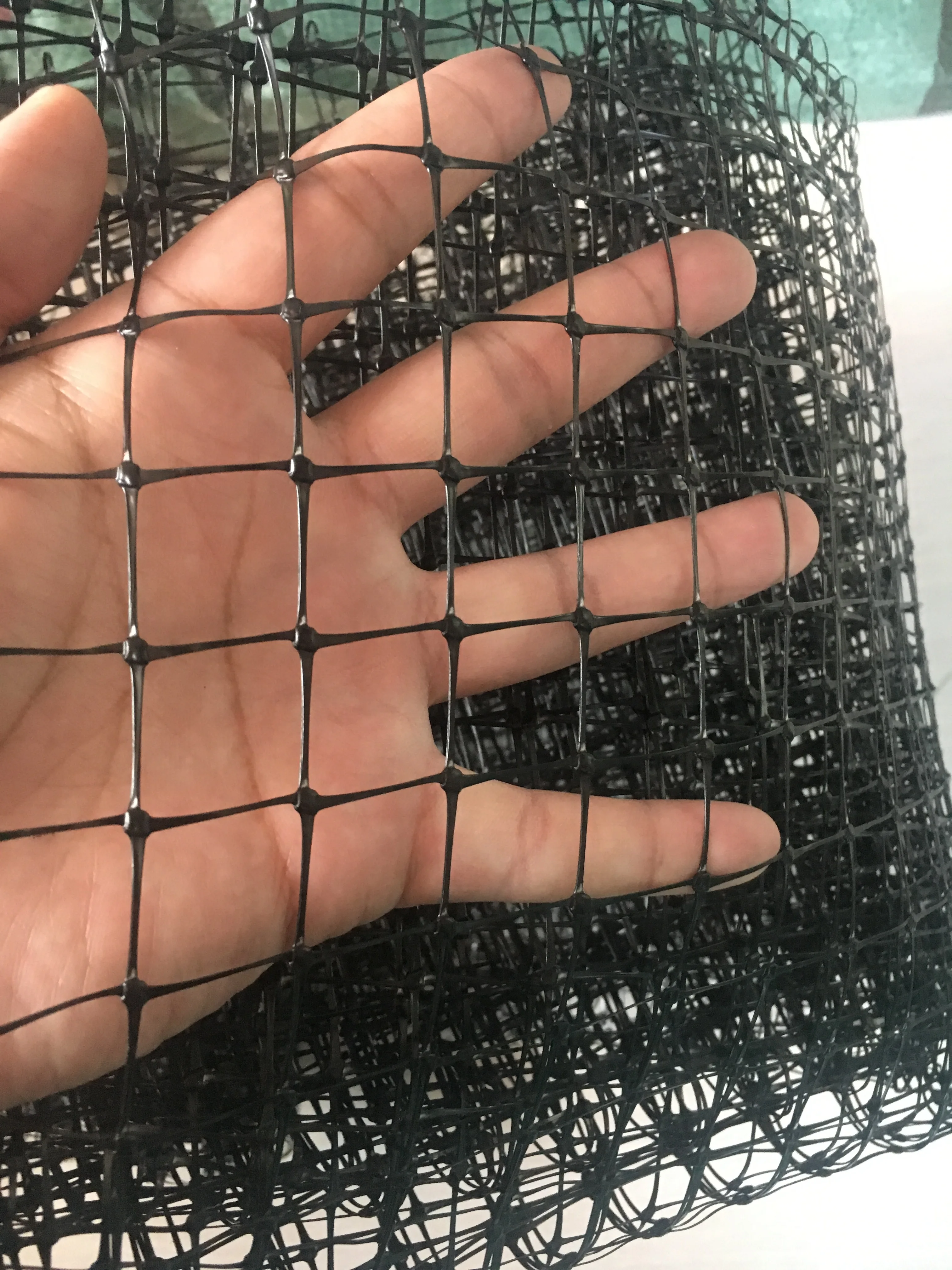 Quality Protection Extruded Mesh Anti Mole Netting Black Plastic Net Anti Mole