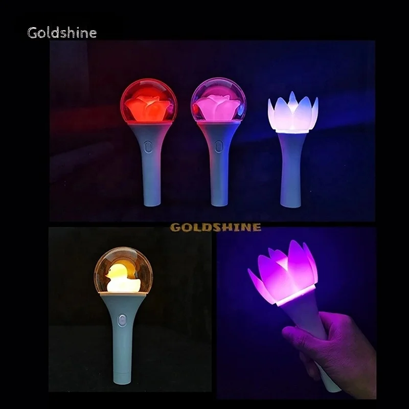 花の形をしたLEDライトスティック KPOPアイドルコンサート ハンド