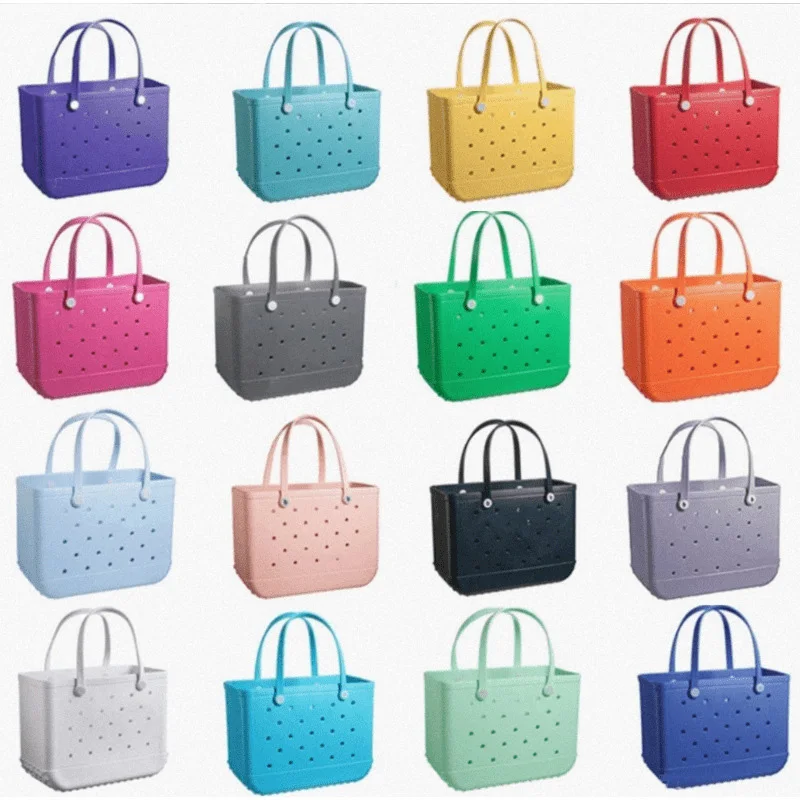 2023 Custom wholesale Designer Xl Croc Bags Women Summer Waterproof 