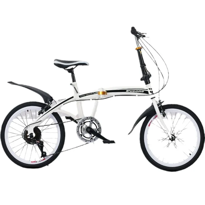 Customizable 20-Inch Foldable Bicycle with Aluminum Fork Transmission Car for BMW for Benz 4S Store Unique Logo Gift Car