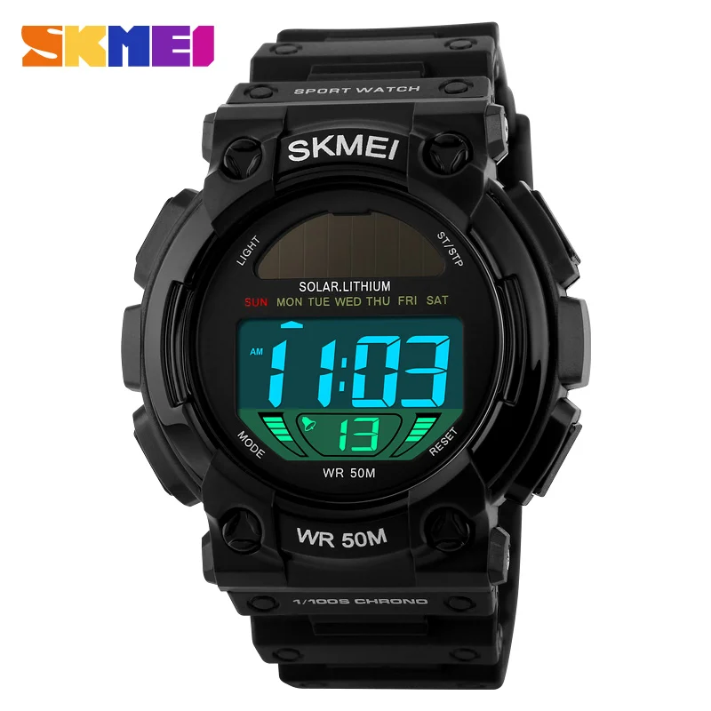 Skmei watch clearance solar