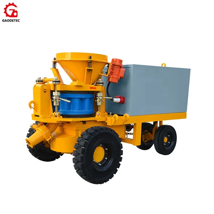 Swimming Pools and Mining and Tunnelling Use Wet Concrete Spraying Machines Wet Shotcrete Machine