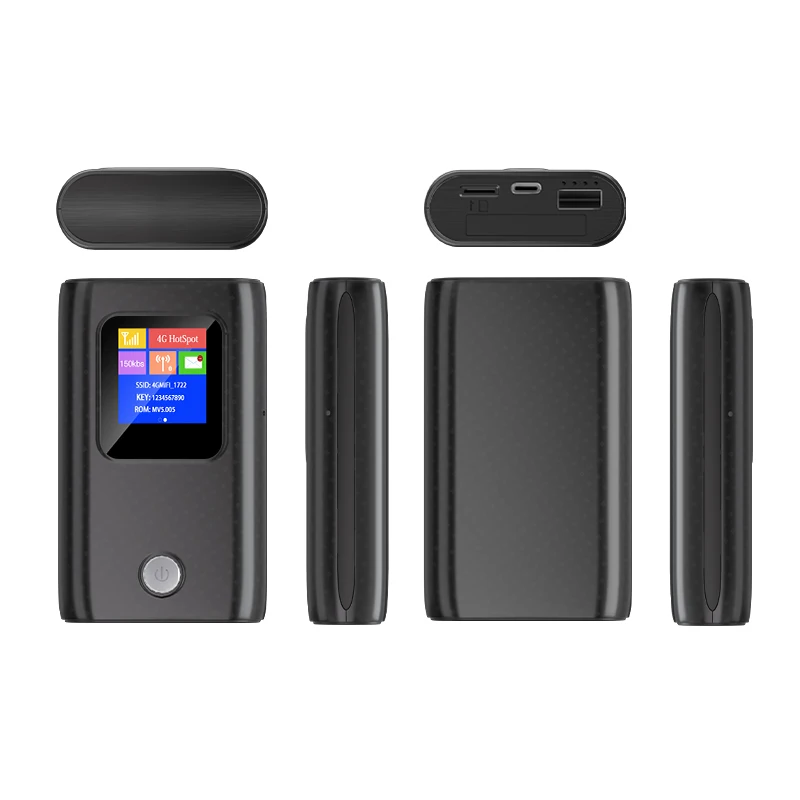LTE Router 6000mAh Battery Power Bank Pocket Hotspot Mobile 4G  Router With Sim Card Slot Travel Wireless Portable  WiFi