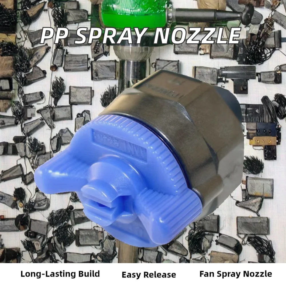 Flat Fan Quick Release Flat Fan Spray Nozzle PP Plastic Cleaning Fan ...