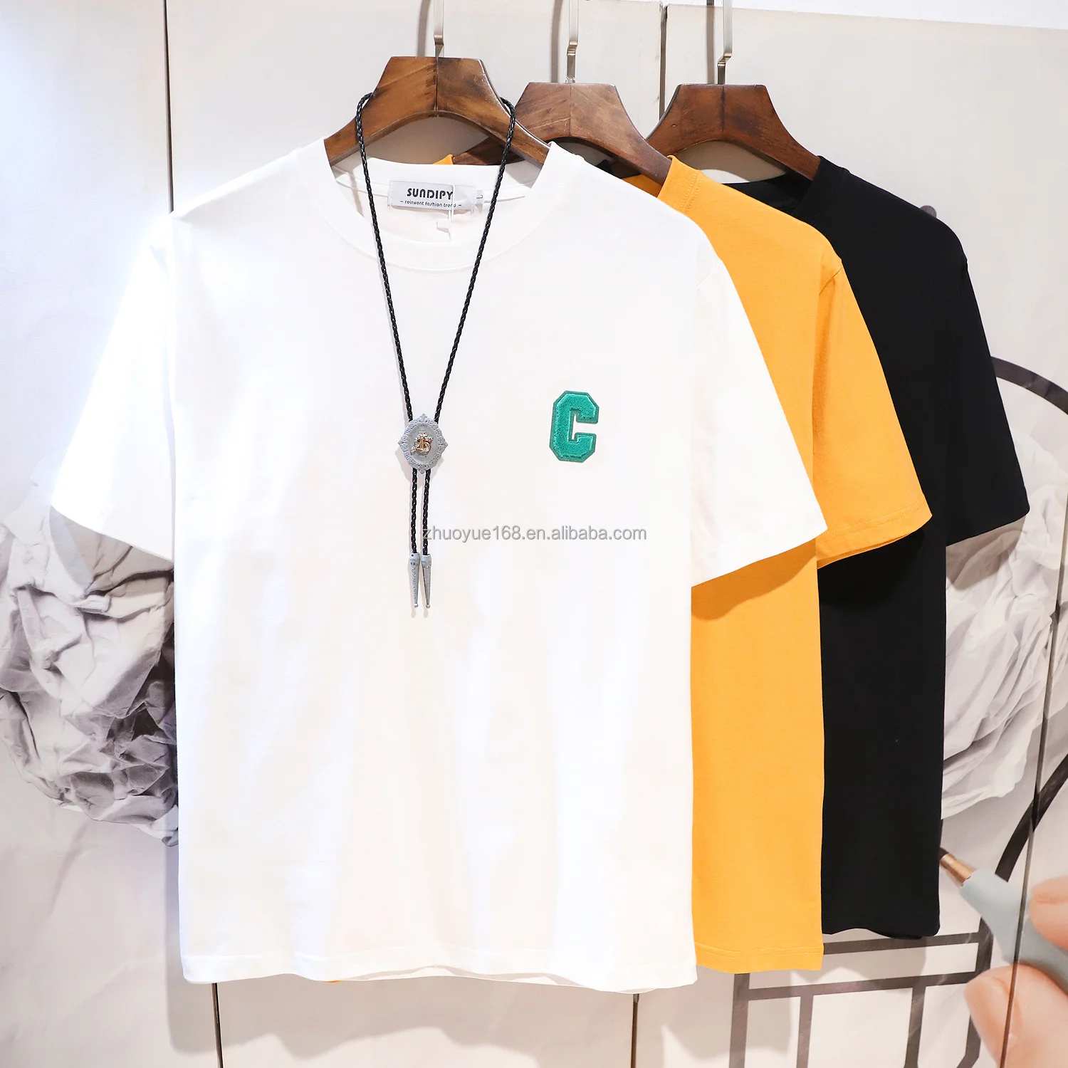 Wholesale High Quality Brand Custom Printing Graphic Drop Shoulder Oversized t Shirt Men's T-shirts