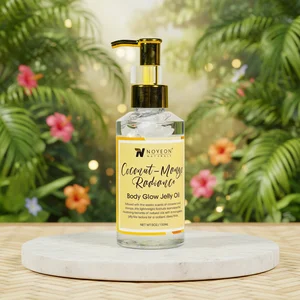 Viral 2-in-1 Mango Coconut Body Jelly Oil & Serum TikTok Skincare Trend OEM Service