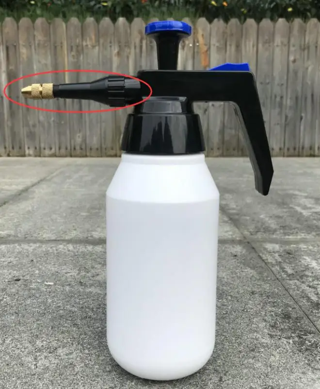 Brake Cleaner Adjustable Pressure Pump Action 1.5L Heavy Duty Solvent Sprayer 