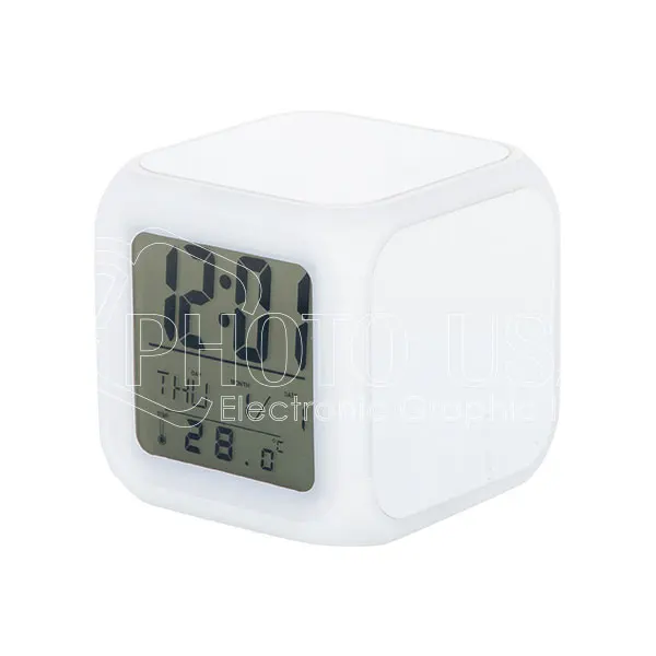 Sublimation LED Digital Alarm Clock Personalized Clock