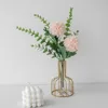 Test tube flowerpot double bulb champagne
