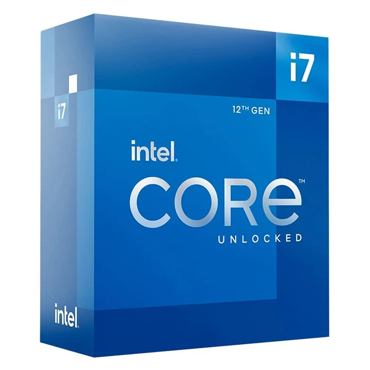 New Intel Core i7 12700 Processor - 12 Cores, 4.9 GHz, 65W TDP