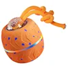 T04-rotating gyro ball-orange