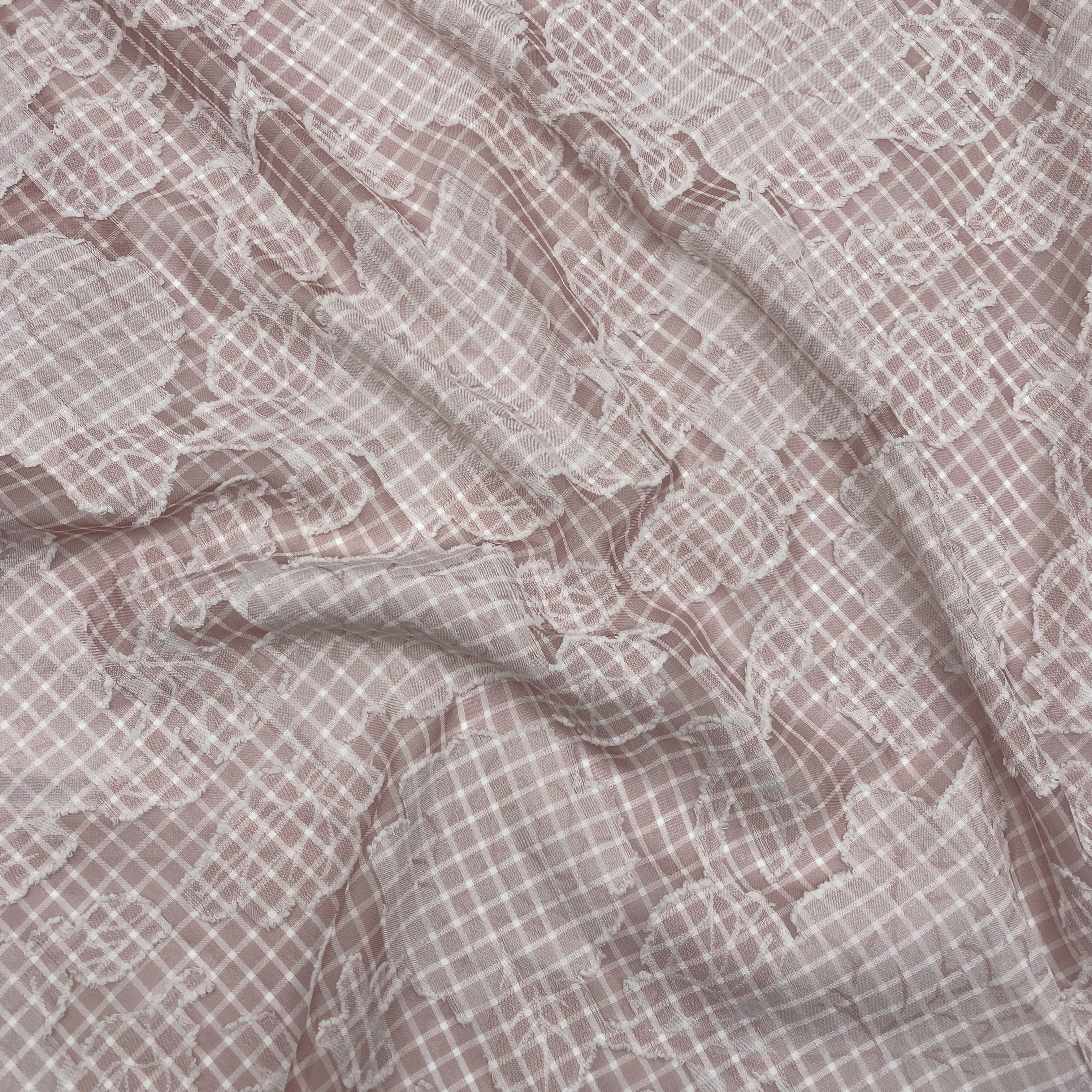 Оптовая продажа в наличии жаккардовая шифоновая ткань для