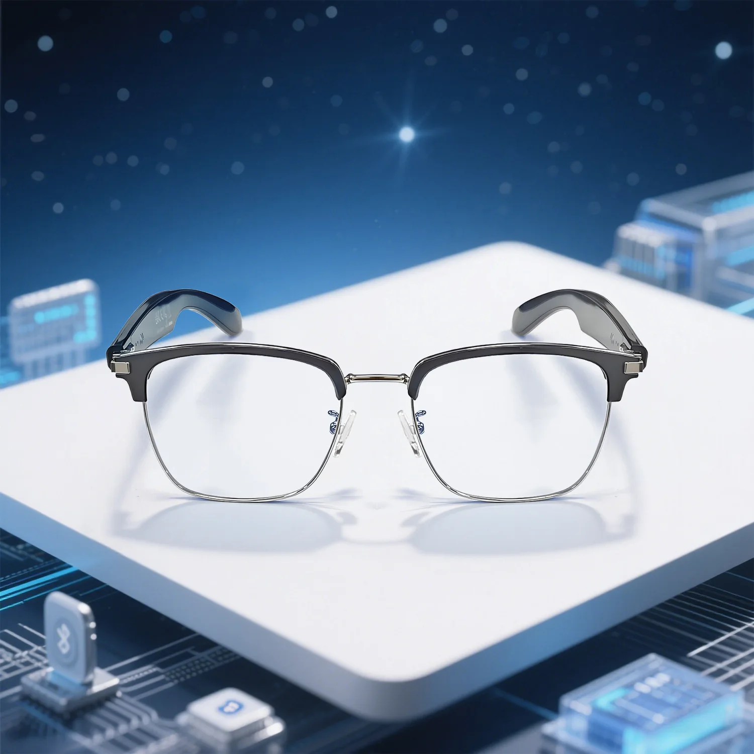 2026 Intelligent Smart Glasses AI Assistant BT Touch Operation ...