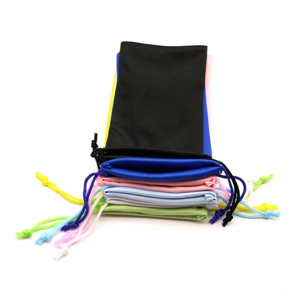 Simple Style Eco-Friendly Microfiber Cloth Bag for Glasses Microfibre Cleaning Fabric