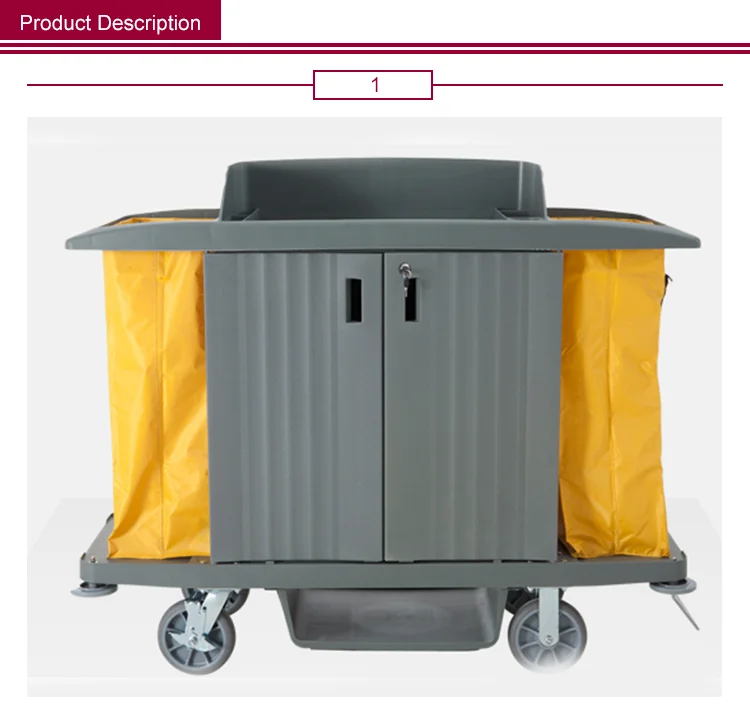 Hotel Amenities Customize Housekeeping Cleaning Carts Room Janitorial