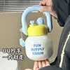 Double Drink - Handle Pot (Blue and White)