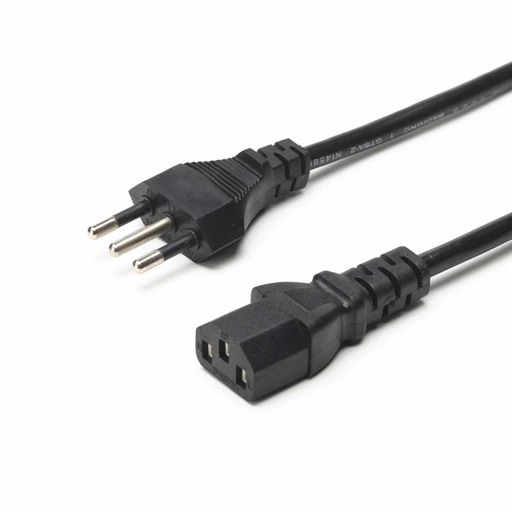 Iec 60320 C13 C5 C7 Italy Plug Vde Power Cable 2 Pin 3 Pin Plug Ac ...