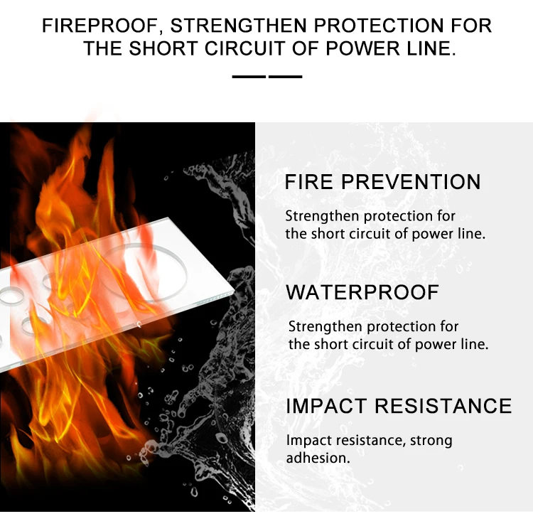 Intelligent electronic door lock touch screen processing custom waterproof and moisture-proof door lock touch screen