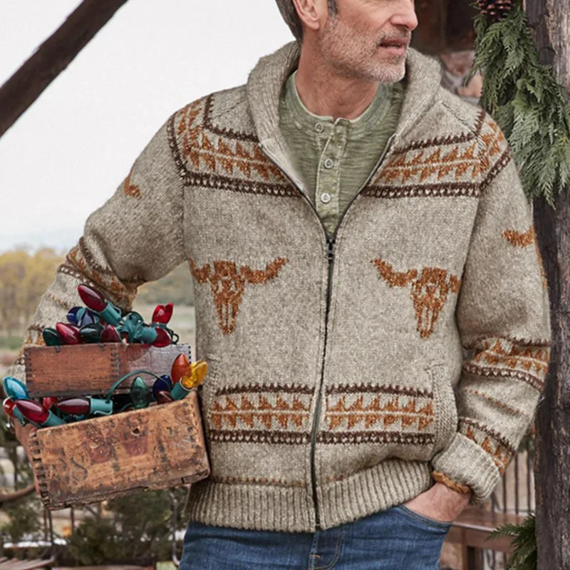 Wool Sweater Western Style Sweaters Mens Western Style Sueter