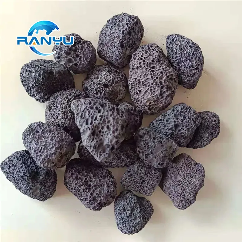 OEMナチュラル低密度溶岩石 25kg袋の火山岩ファブリック