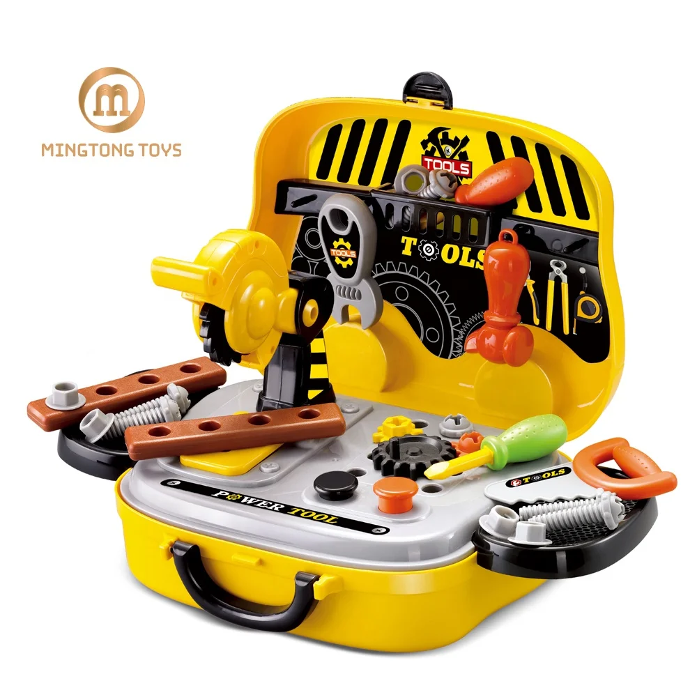 Детская развивающая игрушка, набор пластиковых ремонтных игрушек, чехол для переноски, комплект инструментов для ролевых игр, игрушка
