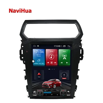 NaviHua Vertical Screen for Ford Explorer Car Stereo Video Car DVD Player GPS Navigation Car Radio