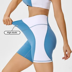 2026 Custom Yoga Shorts Manufacturer Compression Stretch Training Shorts Active Wear Women Fitness High Waist Gym Clothes Shorts