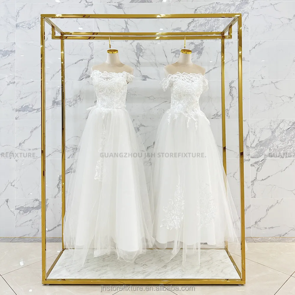 metal dress frame Antique Metal Dress Form Display (901B-A)