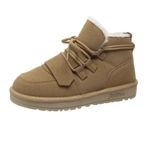 Fashion Classical Ladies New Thick Bottom Shoes Non Slip Large Cotton Comfortable Warm Snow Boots