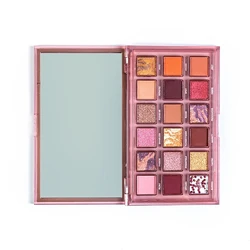 Ybls метка частного назначения 18 видов цветов картон высокой пигмент, тени для век, паллеты матовый макияж по индивидуальному заказу палитра теней для век