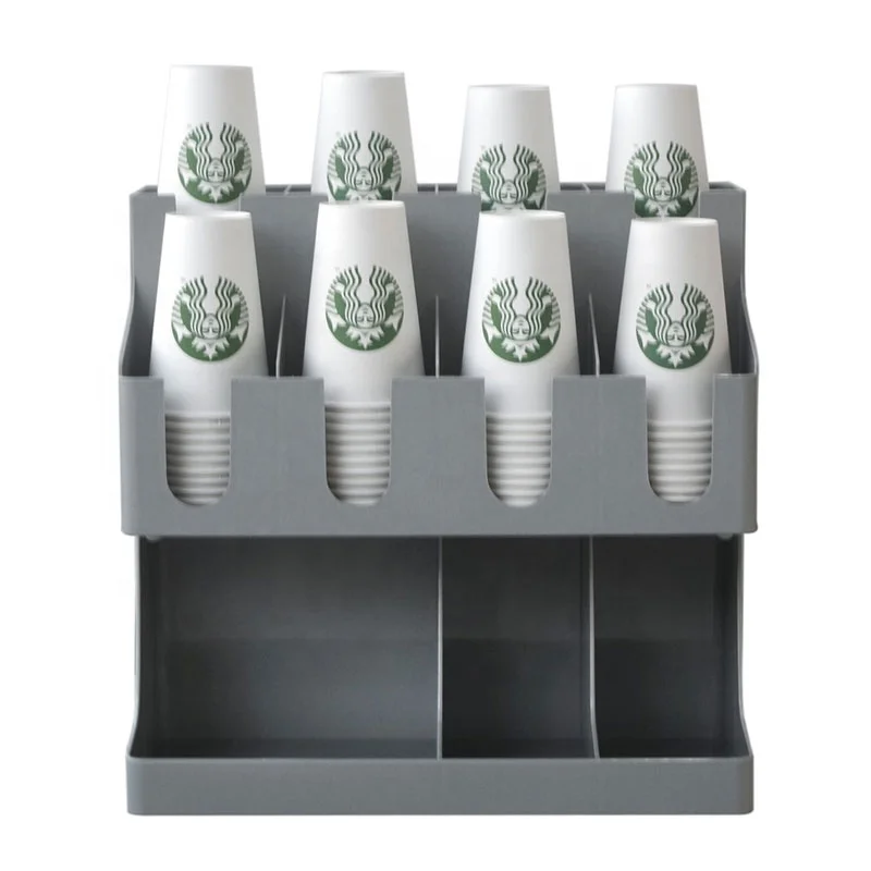 jd-86234 paper cup condiment organizer for