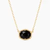black Agate (gold palted)