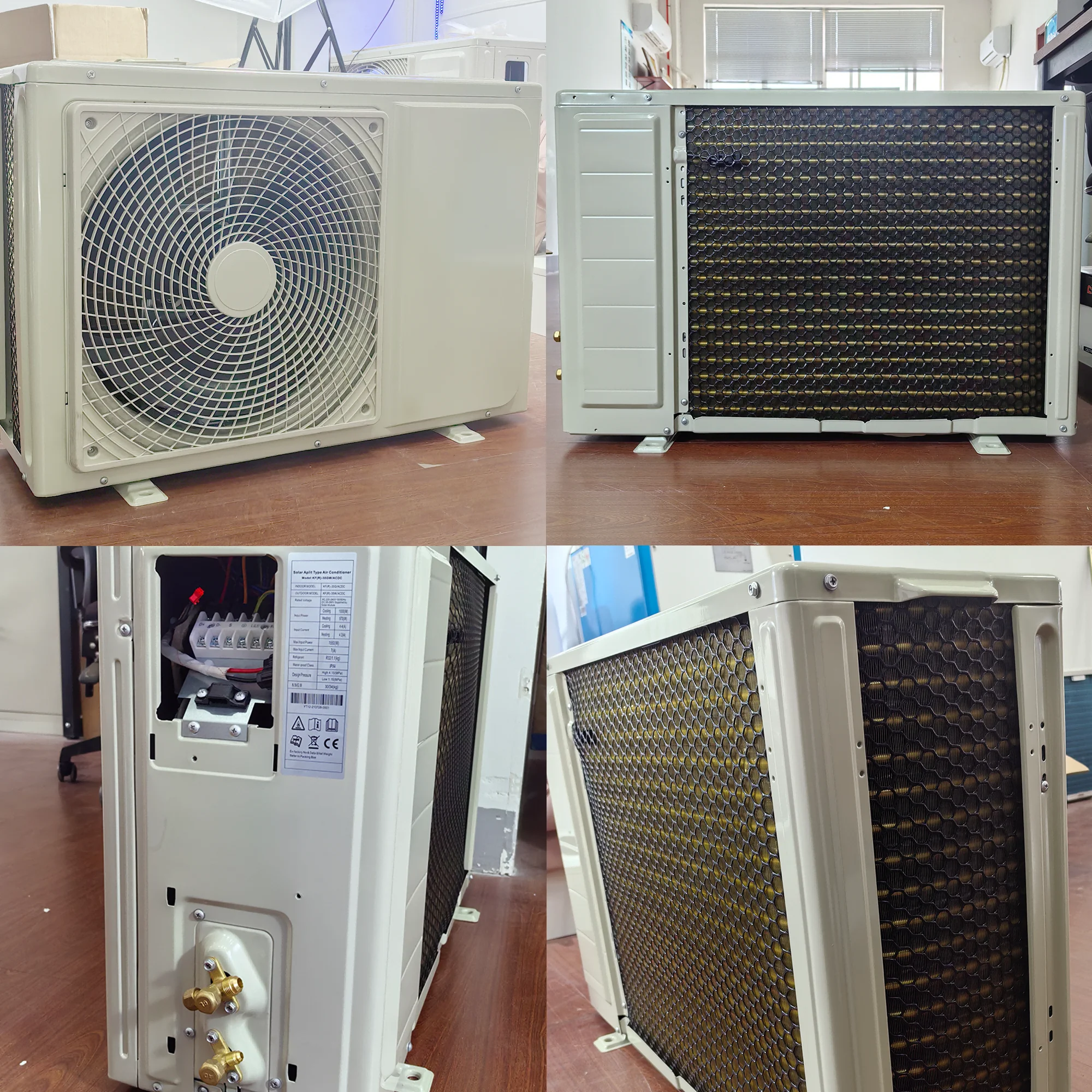 Factory Price Solar Powered Solar Panel Solar Energy System on Grid Multi Split Inverter ACDC Hybrid Solar Air Conditioner