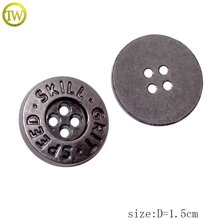 Set Di 10 Bottoni A Coda Vintage Argento - Ø20.5mm - Per Cucito Creativo, Abbigliamento E Decorazione - Foto 8