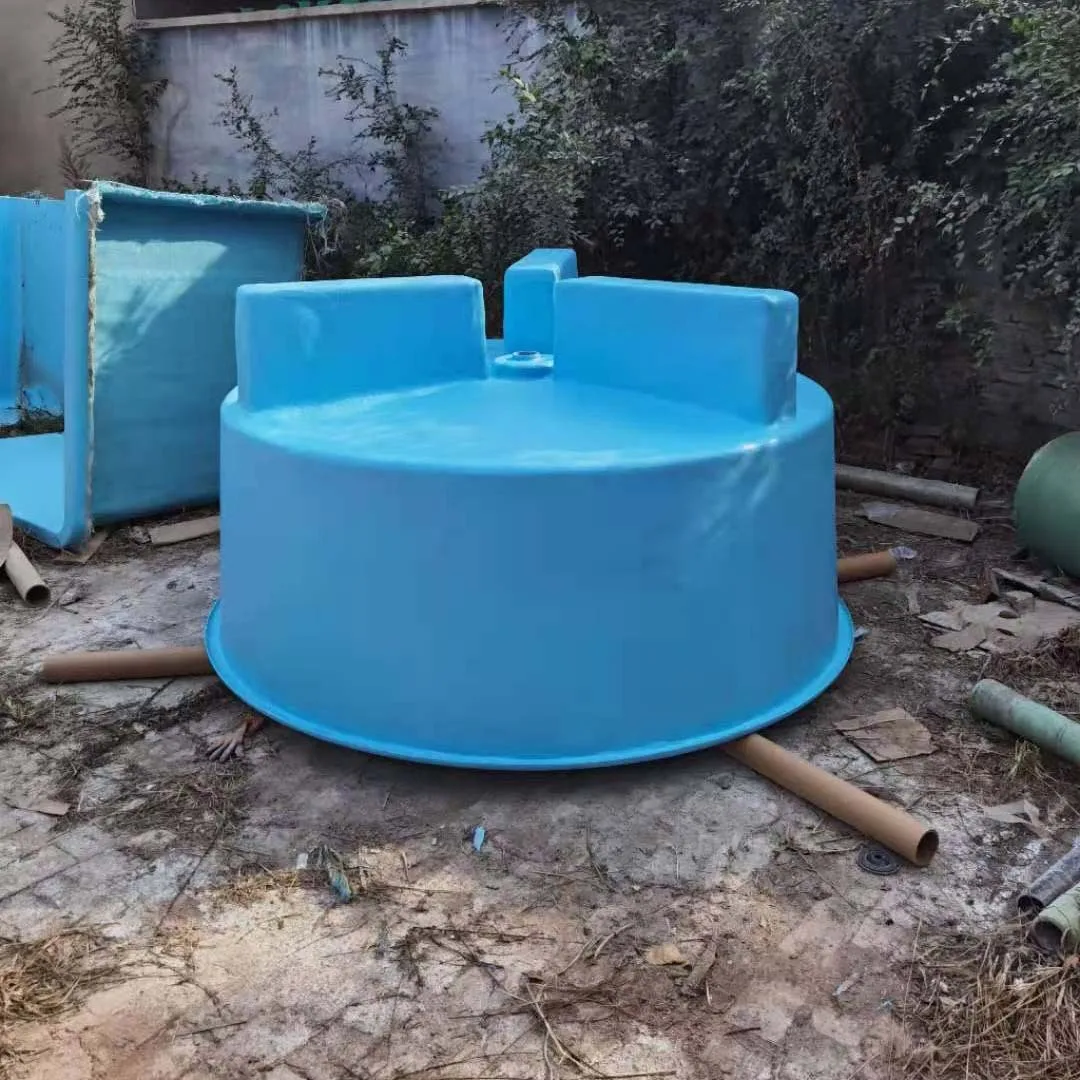 QihangRAS Large Fiberglass Fish Tank for Aquaculture Customizable Tilapia Farming Equipment for Ras Aquaculture