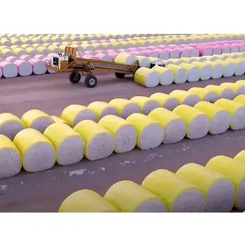 Factory Manufacturer Providing Premium Cotton Bale Plastic Packing Film Agricultural Use Cotton Picker Wrap Film