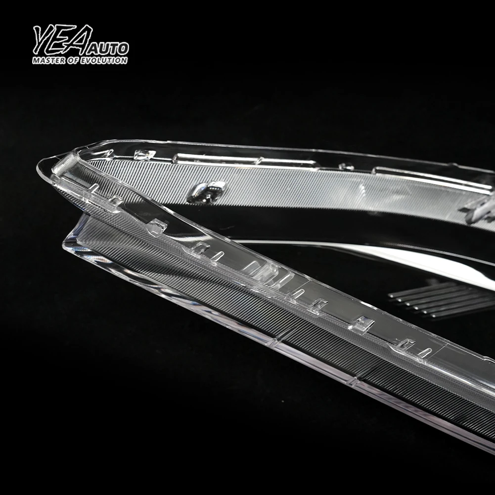 product yea car headlight glass pc lampshade cover lens for chrysler 200c headlamp glass shade lens cover 2014 2016-7