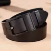 Black buckle foil-black belt-110cm