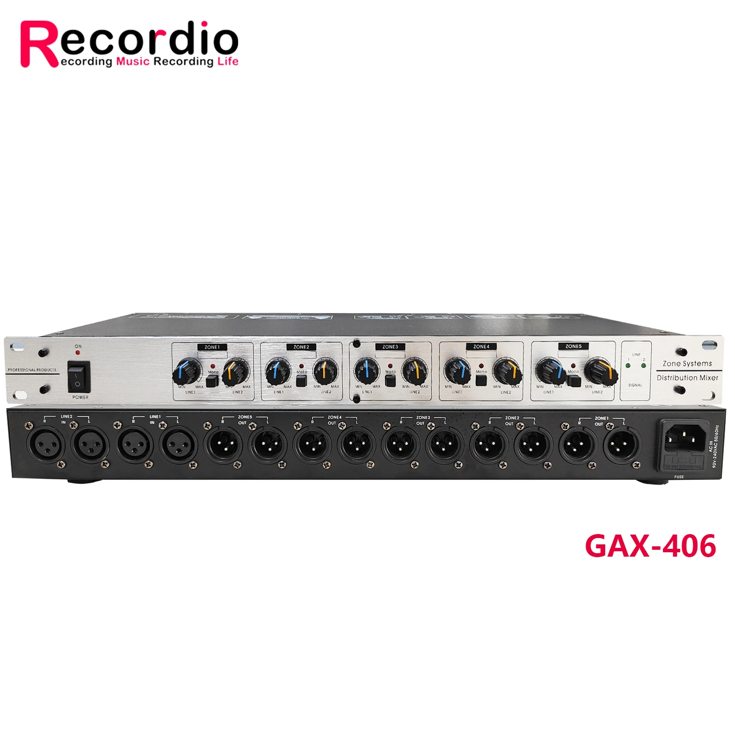 Audio Equalizer - GAX-224XL Sound Processor for Wholesale