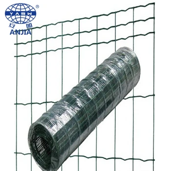 Welded Wire Mesh Fence Net Iron Wire Mesh PVC Green Coated Galvanized Welded Wire Mesh Roll