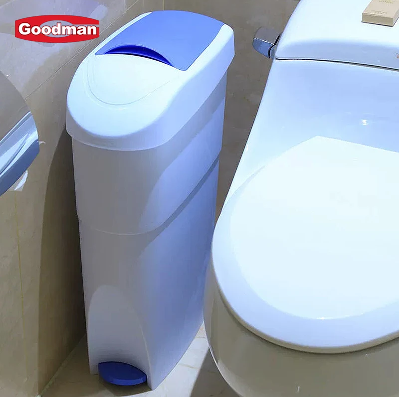Schlanker,Freihändig Bedienbarer Pedal-mülleimer Für Damenhygieneartikel,22l,Für Toiletten Und Badezimmer,Damenhygiene-mülleimer,Sanitär-mülleimer