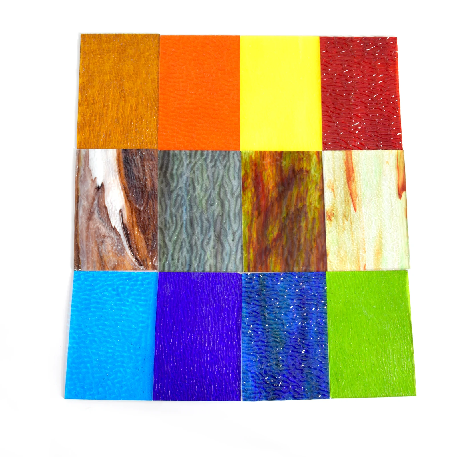 OS1 12 листов 4x6 дюймов в упаковке витражные листы Тиффани аксессуар разноцветные с изображением