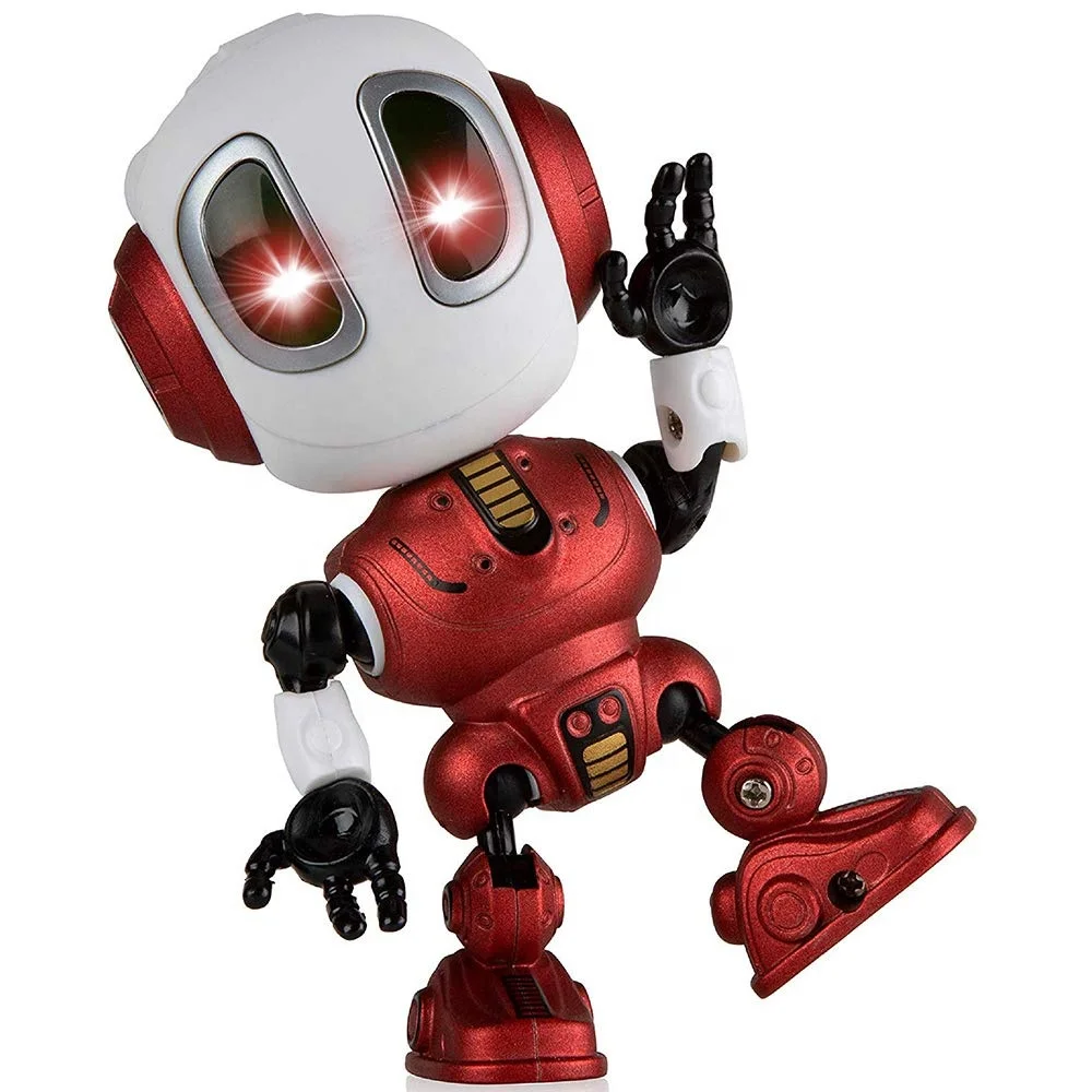 明るいledアイを備えた男の子または女の子の会話と合金ボディのミニロボットのためのmy66 Q12のインタラクティブな音声充電器ロボット Buy 音声充電器ロボット 合金ボディロボット ミニロボット Product On Alibaba Com