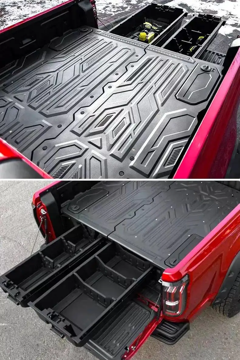 Storage Boxes System Truck Drawer for Ford Ranger 2013-2024
