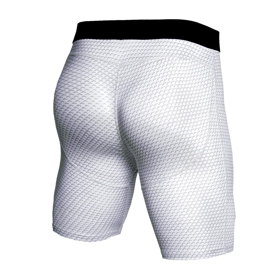 Mens Workout Fiess Shorts Sport Running Gym Compression Shorts Men Casual Custom Print166_voghion.com