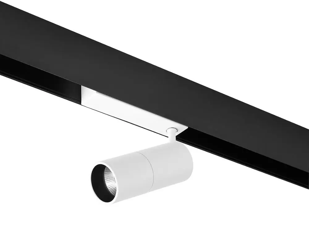 ECOJAS 10 Вт современный алюминиевый Магнитный трек светодиодный прожектор для магазина/офиса/дома