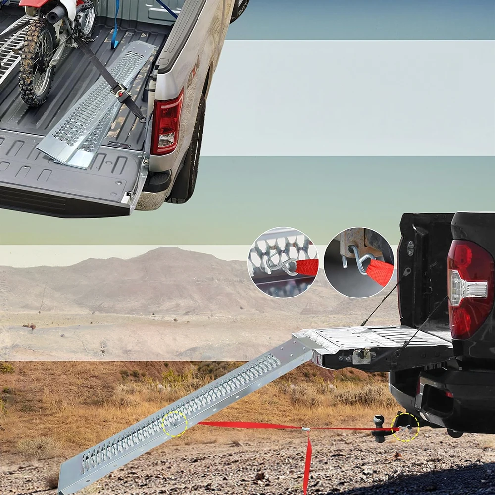 Steel Ramp Car Lift - Efficient Vehicle Loading Solutions