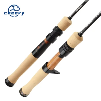 CHEERY Elite Horse Mouth for Micro Rod Stream Ejection Fishing Rod with Fuji Ring Guides Carbon Cork Handle 1.6m Soft Tune – Soft Lure – view 2