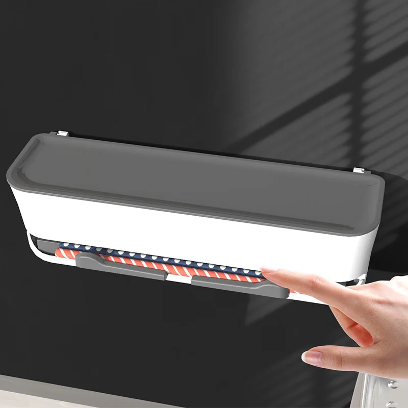 Wall Mounted Straw Storage Box Pencil Dispenser Holder For Classroom